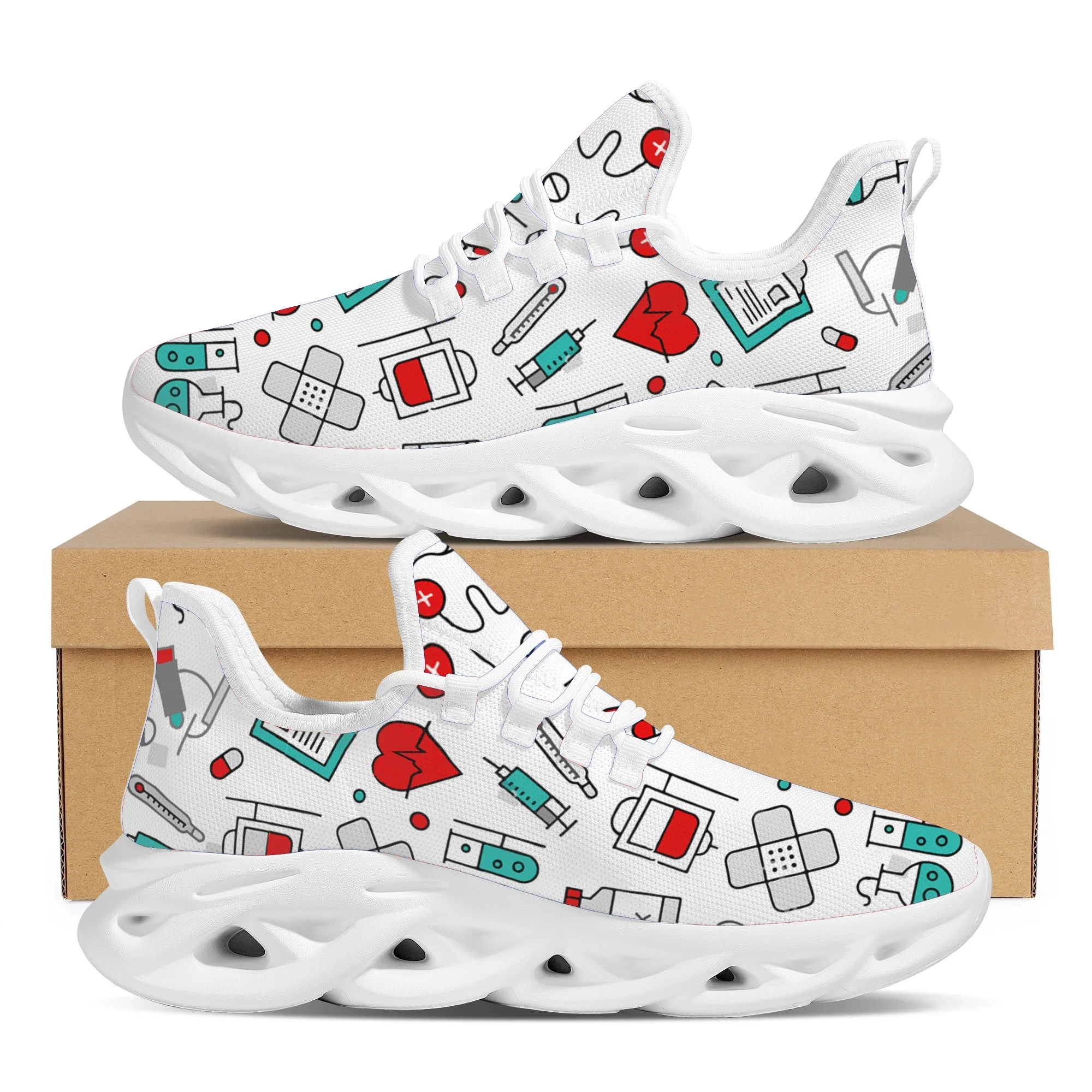Sneaker Career - Nette Arzt Plattform Pflege Schuhe Neue