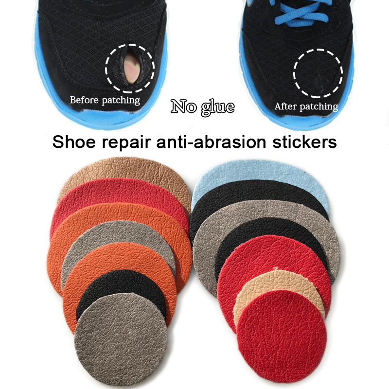 Sneaker Care Kit - Sportschuh-Reparaturpflaster für Obermaterial, Einlegesohlen, Sneaker-Fersenprotektoren, selbstklebende