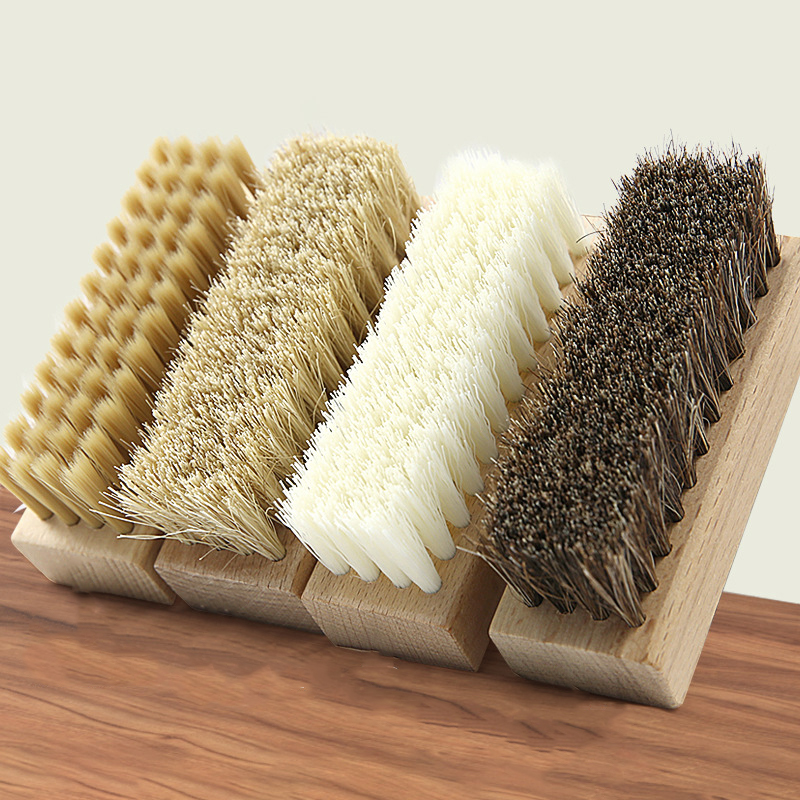 Sneaker Care Kit - 1PC Schwein Borsten Schuh Pinsel Für