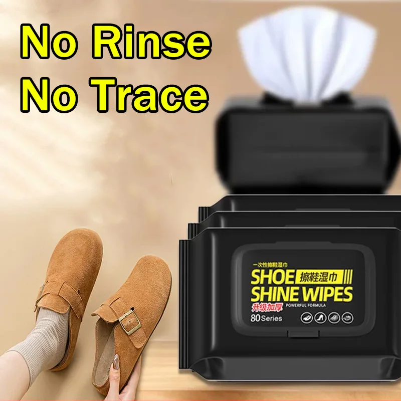 Sneaker Care Kit - Tragbare Reinigungstücher für Schuhe ohne Abspülen