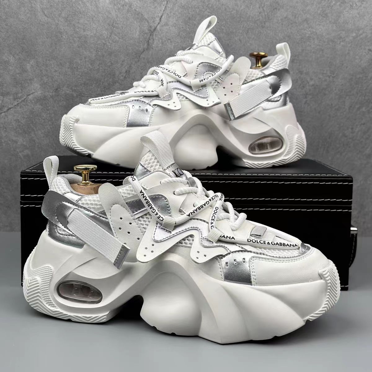 Neue Papa Schuhe Farbe-blockie – Sneaker Career Bewertung und Preis