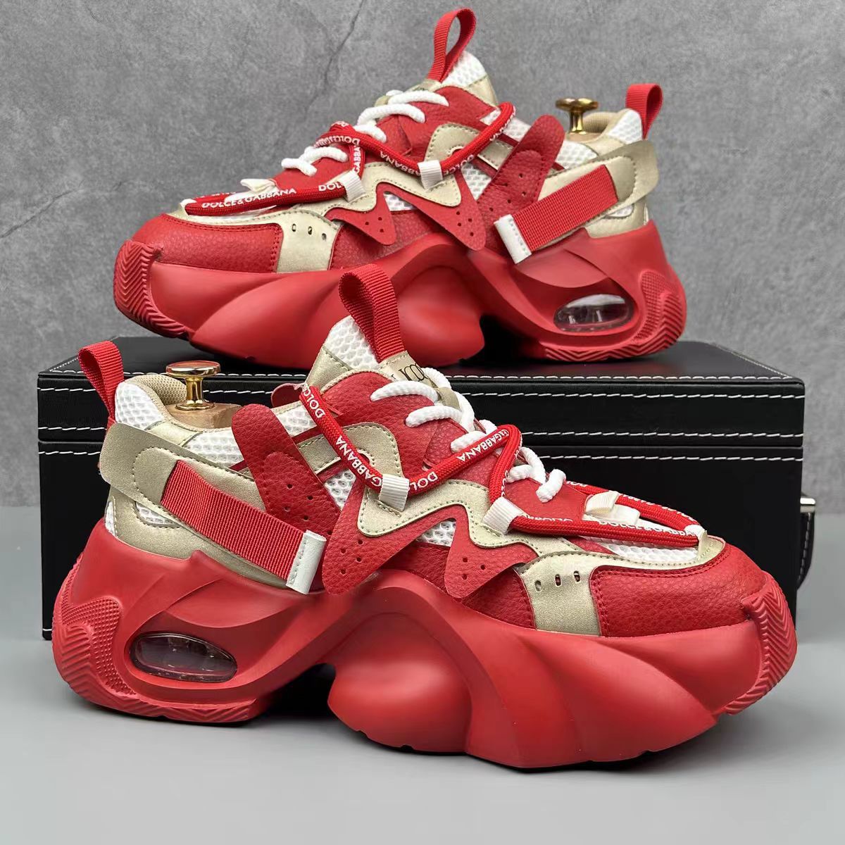 Neue Papa Schuhe Farbe-blockie – Sneaker Career Bewertung und Preis